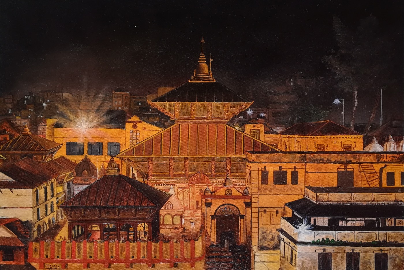 Aesthetic View Of Pashupatinath